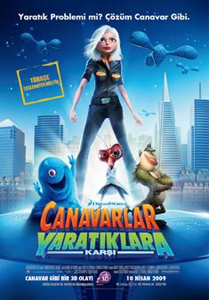 Canavarlar Yaratıklara Karşı afişi