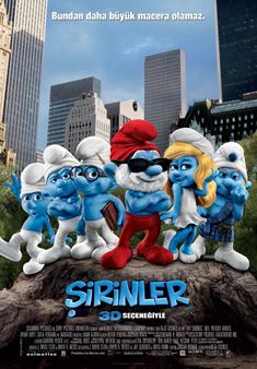 Şirinler afişi