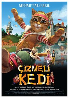 Çizmeli Kedi afişi