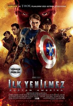İlk Yenilmez: Kaptan Amerika afişi