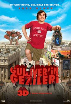 Gulliver'in Gezileri afişi