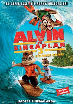 Alvin ve Sincaplar: Eğlence Adası afişi
