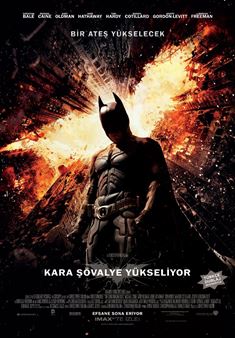 Kara Şövalye Yükseliyor afişi