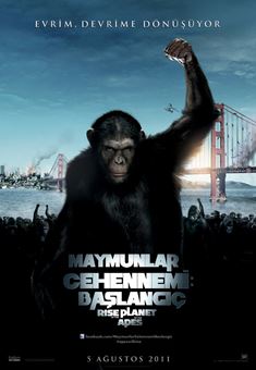 Maymunlar Cehennemi: Başlangıç afişi