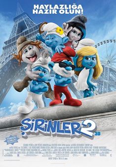 Şirinler 2 afişi