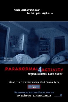 Paranormal Activity 4 afişi