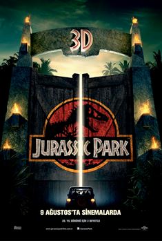 Jurassic Park 3D afişi
