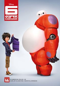 6 Süper Kahraman afişi