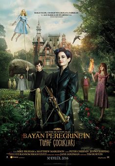Bayan Peregrine'in Tuhaf Çocukları afişi