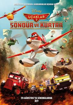 Uçaklar 2: Söndür ve Kurtar afişi