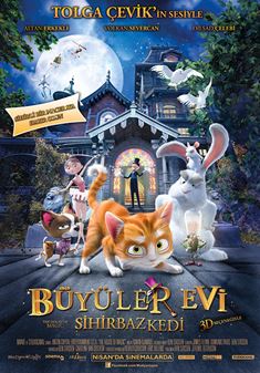 Büyüler Evi: Sihirbaz Kedi afişi