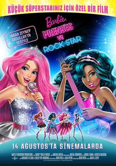Barbie Prenses ve Rock Star afişi