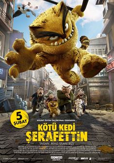 Kötü Kedi Şerafettin afişi