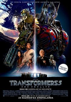 Transformers 5: Son Şövalye afişi