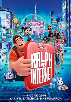 Ralph ve İnternet - Oyunbozan Ralph 2 afişi