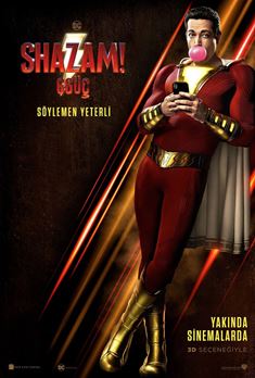 Shazam! 6 Güç afişi