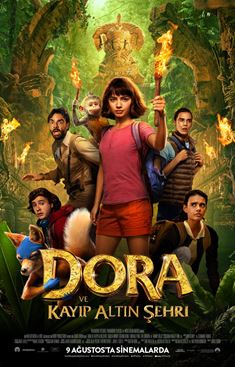 Dora ve Kayıp Altın Şehri afişi