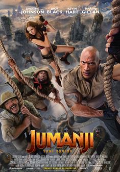 Jumanji: Yeni Seviye afişi