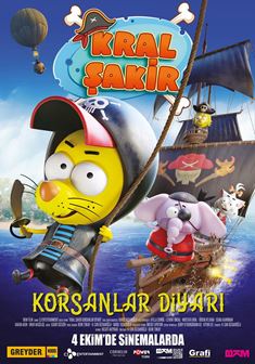 Kral Şakir Korsanlar Diyarı afişi