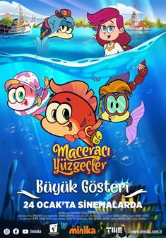 Maceracı Yüzgeçler: Büyük Gösteri afişi