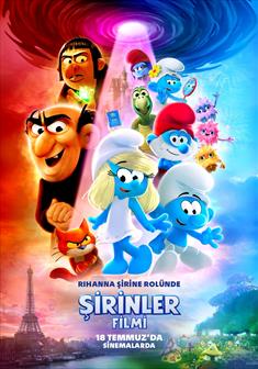 Şirinler Filmi afişi