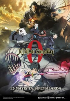 Jujutsu Kaisen 0: The Movie afişi