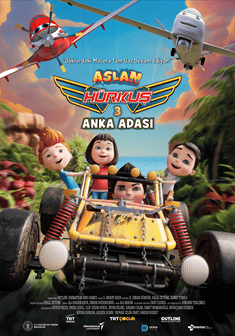 Aslan Hürkuş 3: Anka Adası afişi
