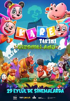 Kare Takımı: Gizemli Ada afişi