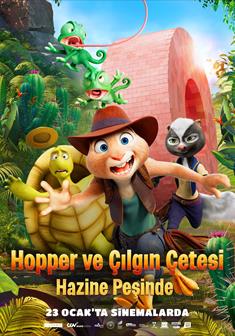 Hopper ve Çılgın Çetesi Hazine Peşinde afişi