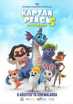 Kaptan Pengu ve Arkadaşları 5 afişi