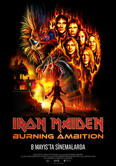 Iron Maiden: Burning Ambition afişi