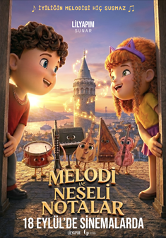 Melodi ve Neşeli Notalar afişi
